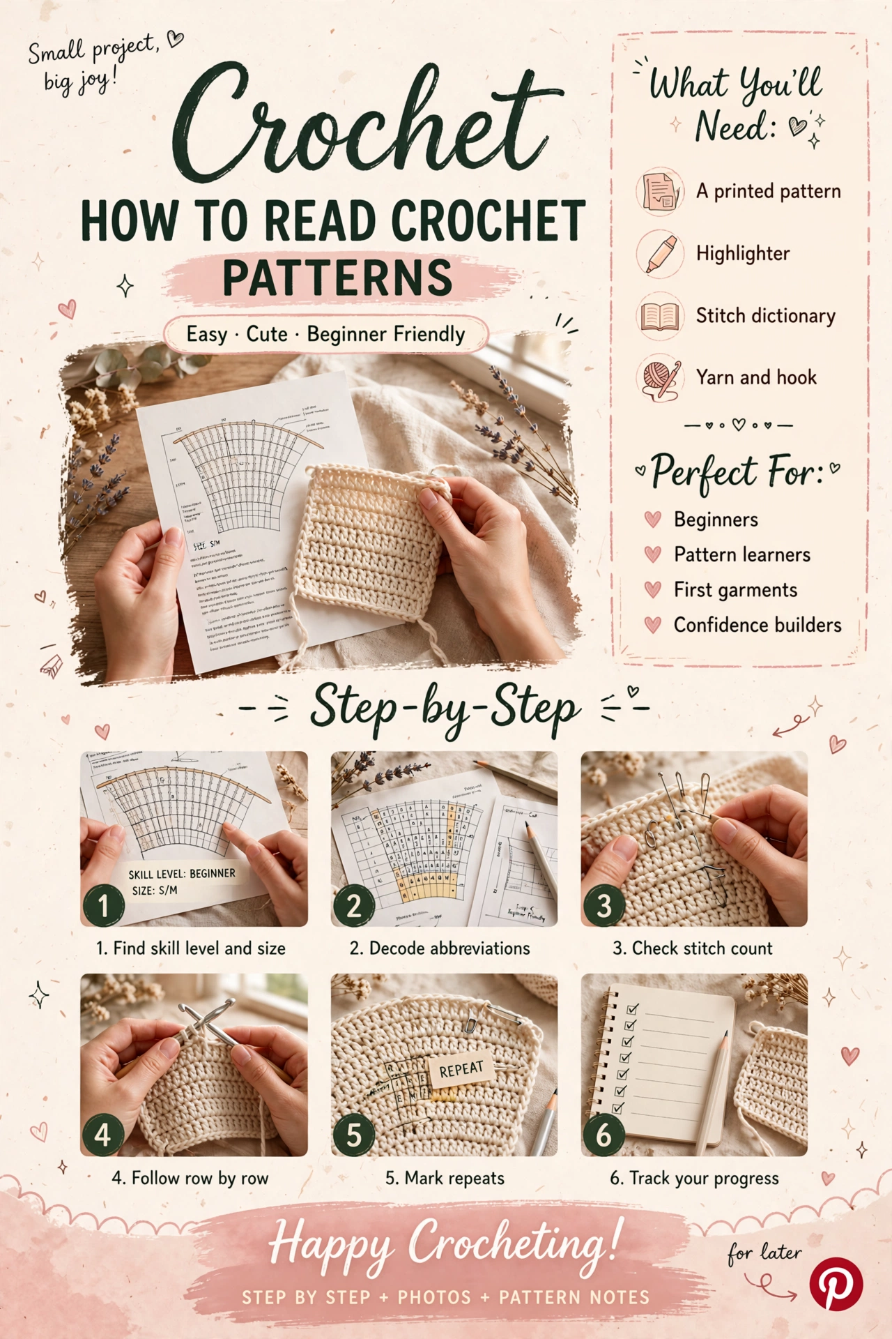 How to Read Crochet Patterns